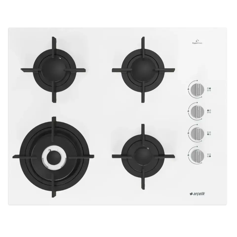 Arçelik OCD T 651 DWB Gazlı Cam Tablalı Ocak