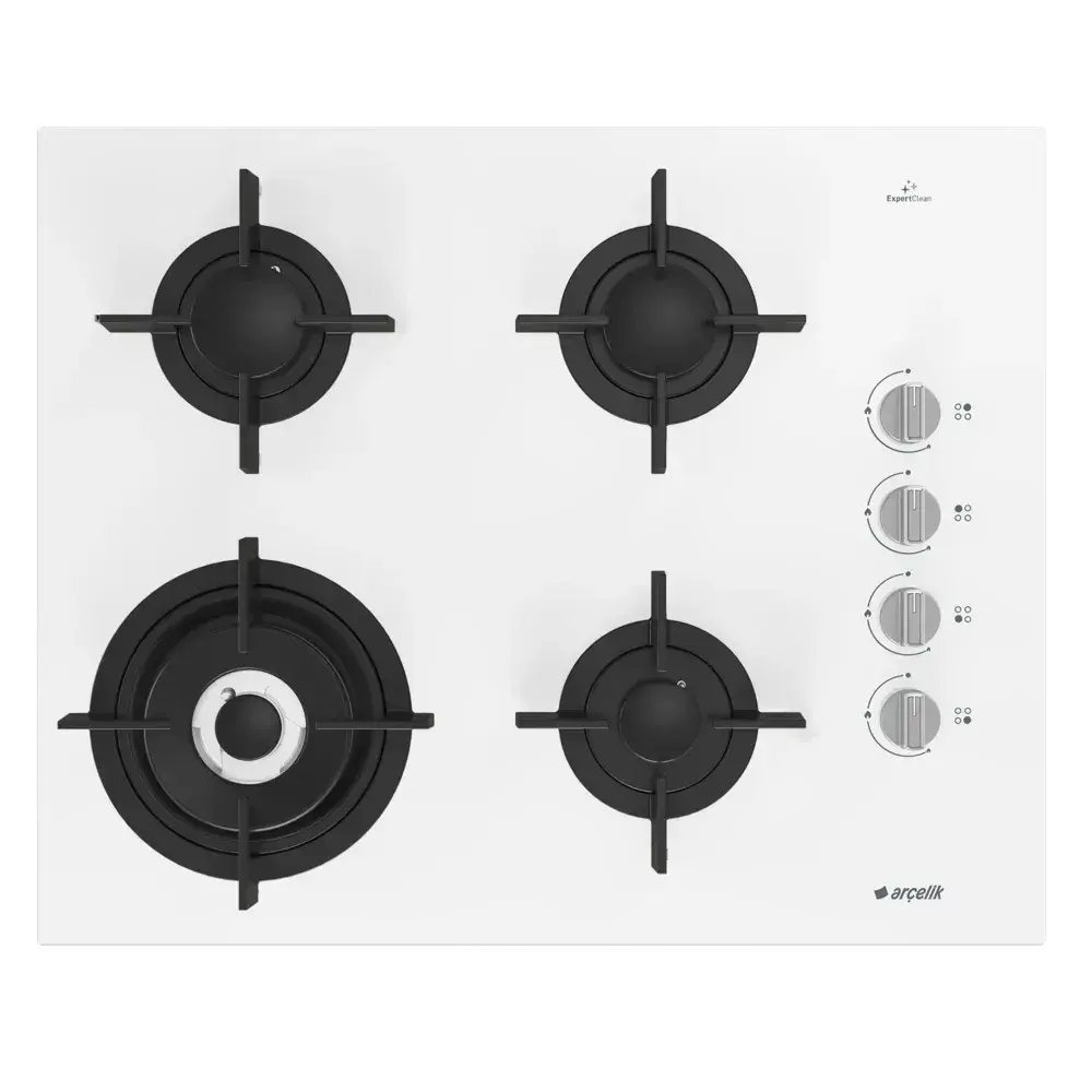 Arçelik OCD T 651 DWG Gazlı Cam Tablalı Ocak