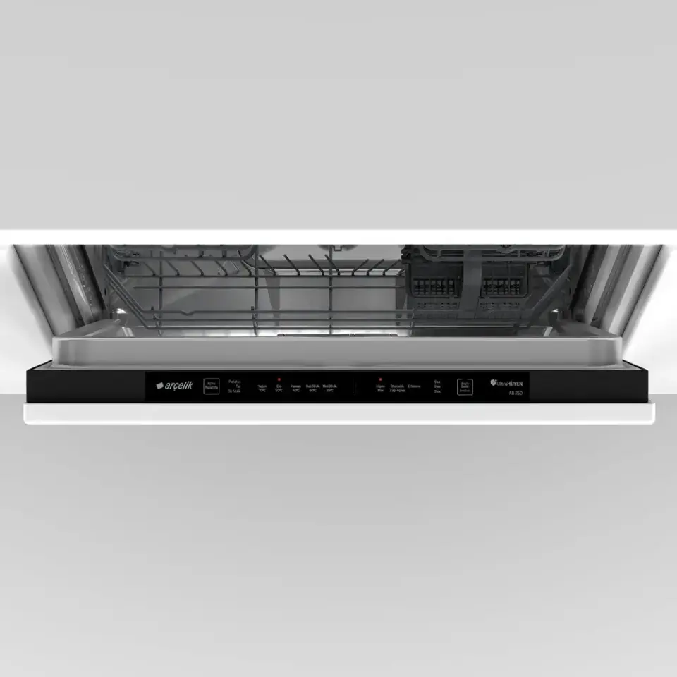 Arçelik AB 250 Tam Ankastre Bulaşık Makinesi