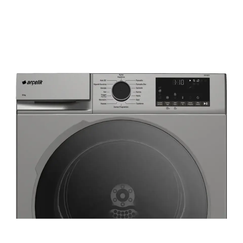 Arçelik 1001 KMX S 10 Kg Kurutma Makinesi