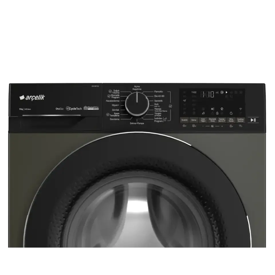 Arçelik 9140 MP OG 9 Kg Çamaşır Makinesi