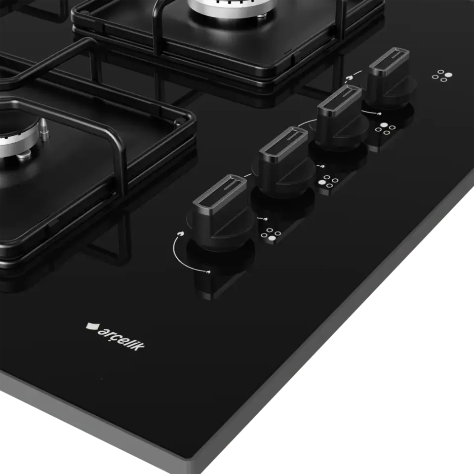 OCD K 651 EB Gazlı Cam Tablalı Ocak