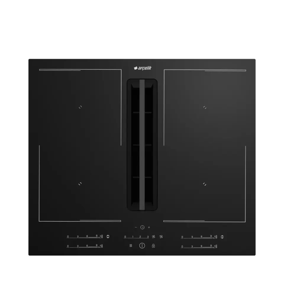 DOI 602 S Entegre Davlumbazlı Ocak