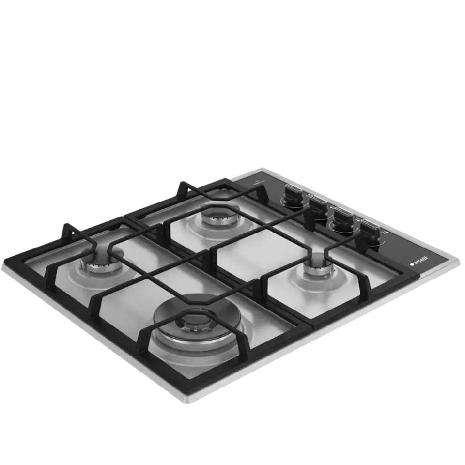 OMD D 752 DWI Gazlı Metal Tablalı Ocak