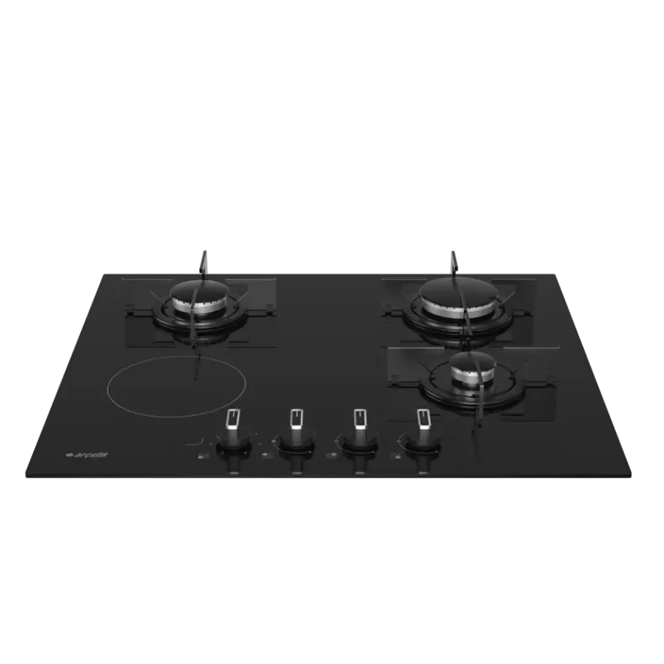 OXD T 602 ES Gazlı Cam Tablalı Ocak